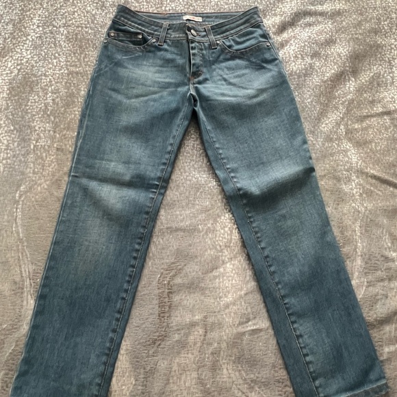 Versace Rhinestone Denim - Picture 2 of 5